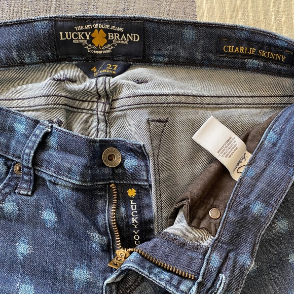 Lucky Brand Jeans - Charlie Skinny sz27 - Picture 2 of 4